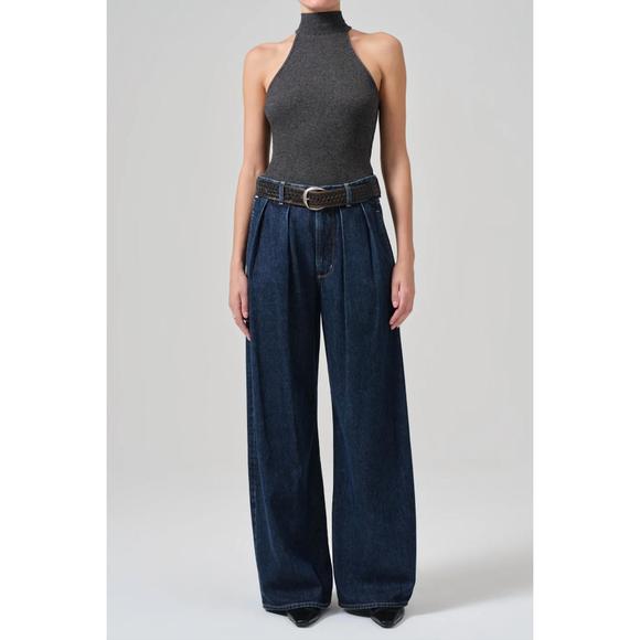 NEW CITIZENS OF HUMANITY petra pleated trouser jean in eden